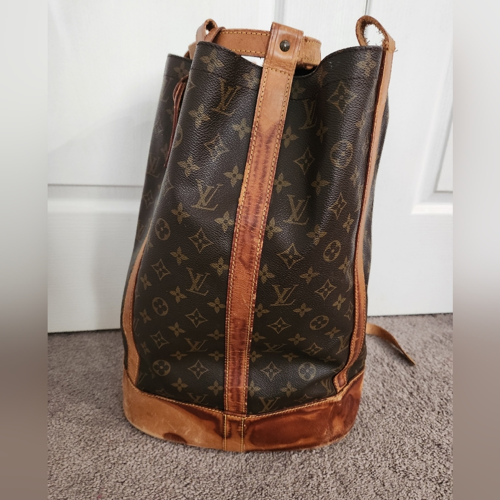 Louis Vuitton Vintage Monogram Randonnée GM Backpack with Detachable Pochette - Picture 11 of 16